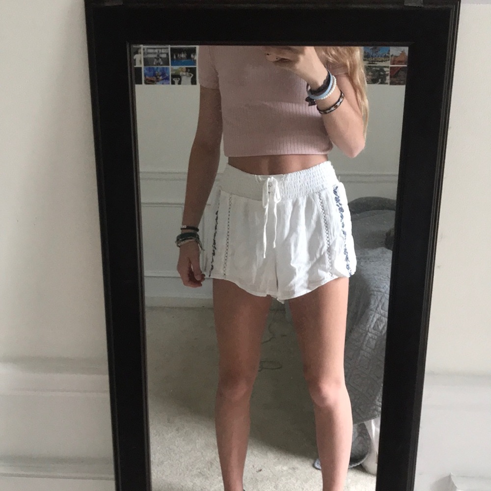 White shorts